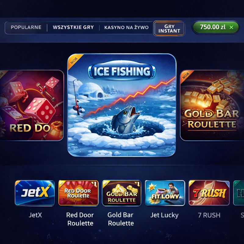 Ice Fishing Kasyno Lobby
