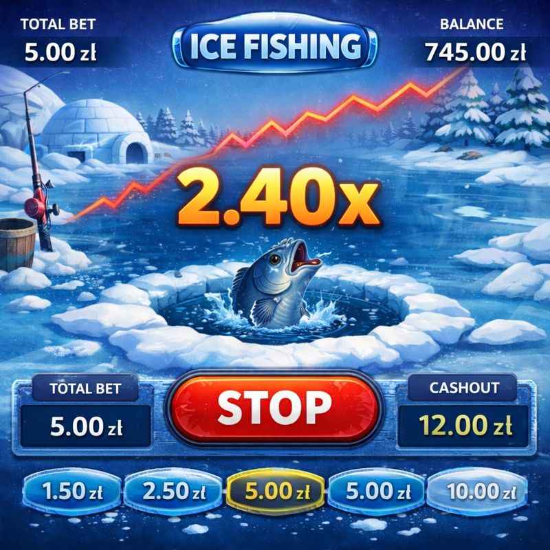 Ice Fishing Kasyno Stawki